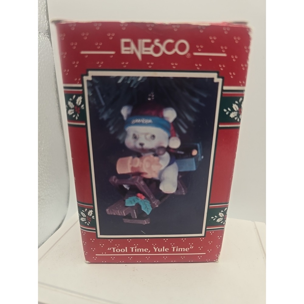 Enesco "Tool Time, Yule Time" Treasury of Christmas Ornament